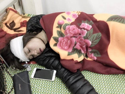 Quản lý của Linh Miu vẫn đang nằm viện điều trị . Ảnh: internet.