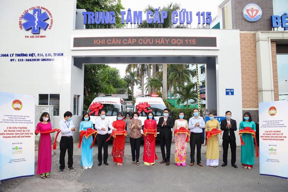 2 xe cấp cứu được trang bị đầy đủ các thiết bị cấp cứu hiện đại, đáp ứng các tiêu chí kỹ thuật về môi trường, chất lượng tiêu chuẩn châu Âu.