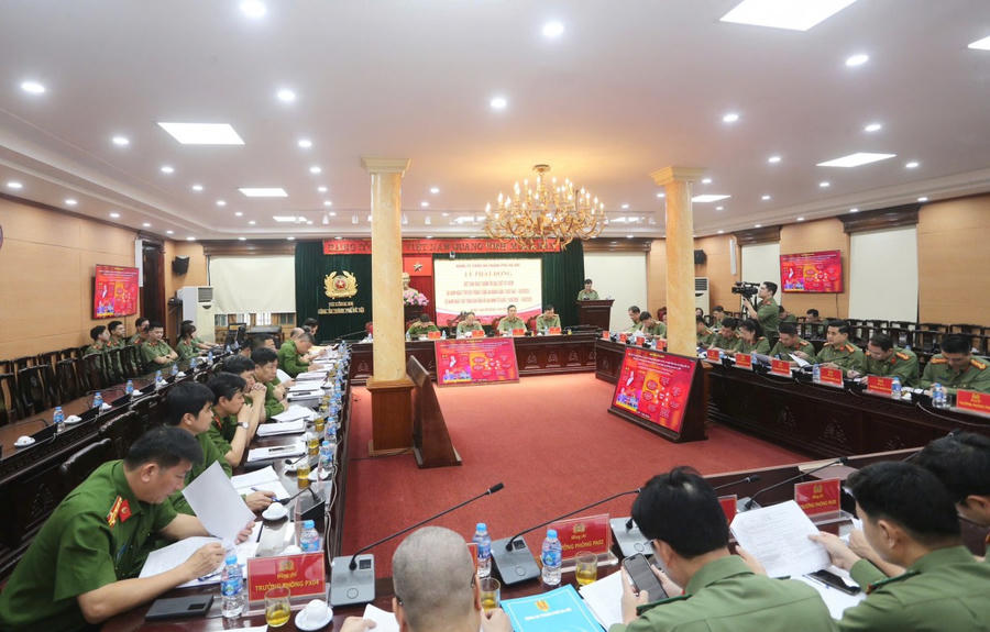 Toàn cảnh Lễ phát động sinh hoạt chính trị.