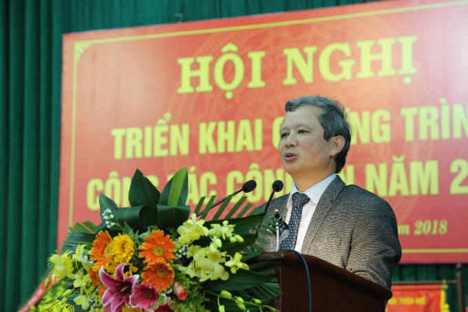 Đồng chí Lê Trường Lưu - UVTW Đảng, Bí thư Tỉnh uỷ, Chủ tịch HĐND tỉnh TT. Huế phát biểu chỉ đạo tại hội nghị.