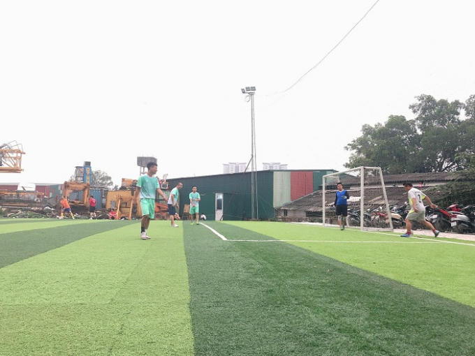 Hai đội bóng đã cống hiến cho khán giả những đường bóng đẹp đầy hấp dẫn.