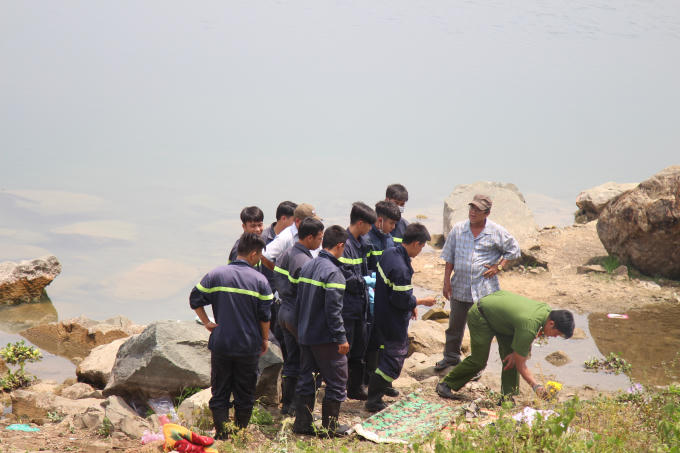 Hiện trường nơi xảy ra vụ việc.