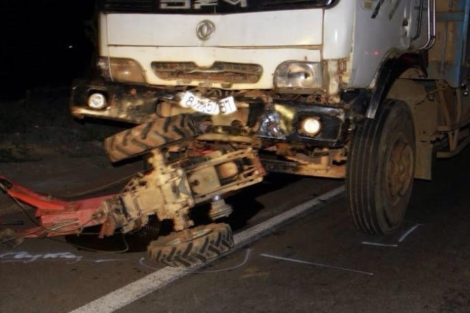 Hiện trường vụ tai nạn