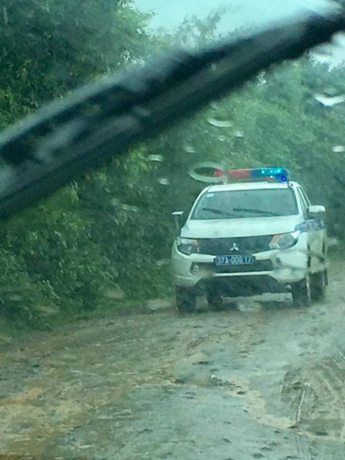 Cơ quan công an đã có mặt tại hiện trường.