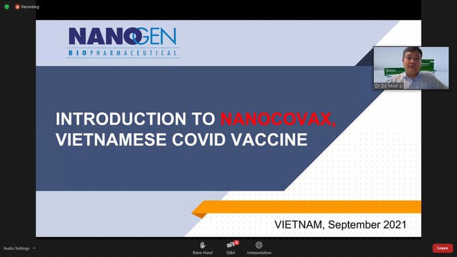TS Đỗ Minh Sĩ báo cáo tại cuộc hội thảo.