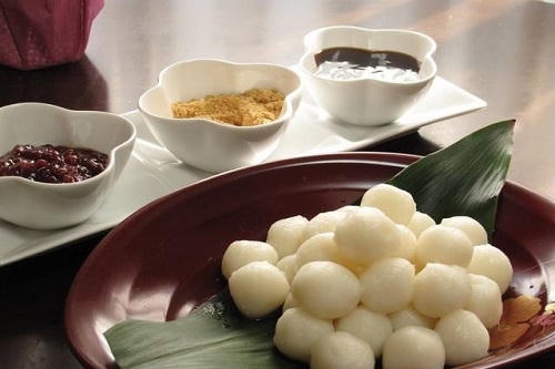 Bánh Tsukimi Dango. Ảnh internet.