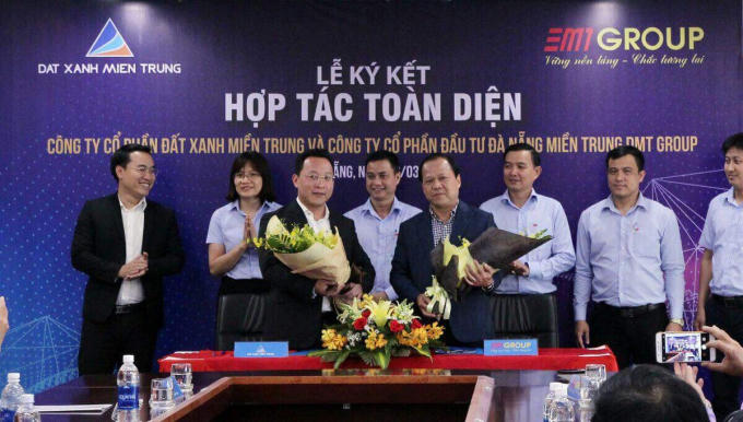DMT Group, ĐXMT hợp tác chiến lược toàn diện các dự án.