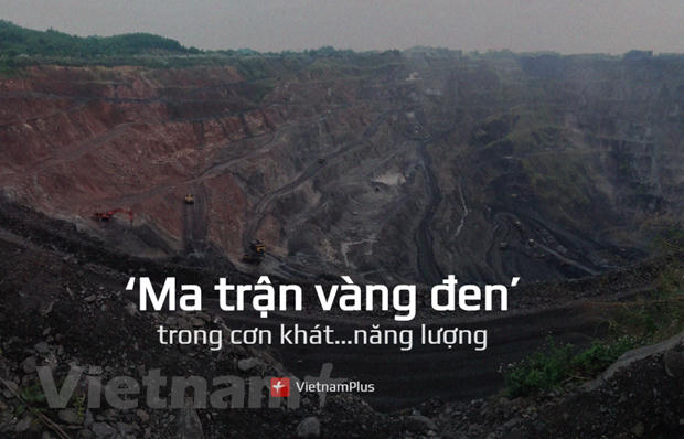 ‘Ma trận vàng đen’ trong cơn khát…năng lượng. (Ảnh: Vietnam+).