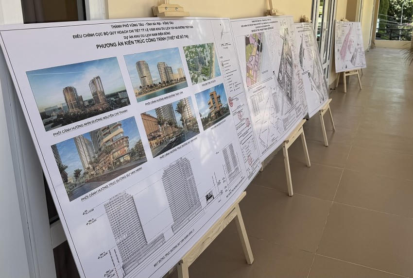 Công bố công khai 3 đồ án quy hoạch.