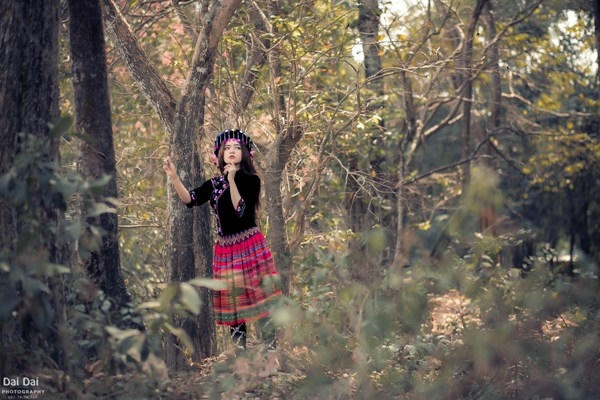 Cô nàng Thu Hiền thường xuyên làm mẫu ảnh, diễn viên cho rất nhiều MV ca nhạc... Ảnh: Quang Đại.