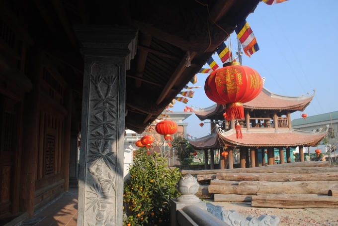 Về xứ Nghệ xem ngôi chùa bằng gỗ lớn nhất Bắc Trung Bộ