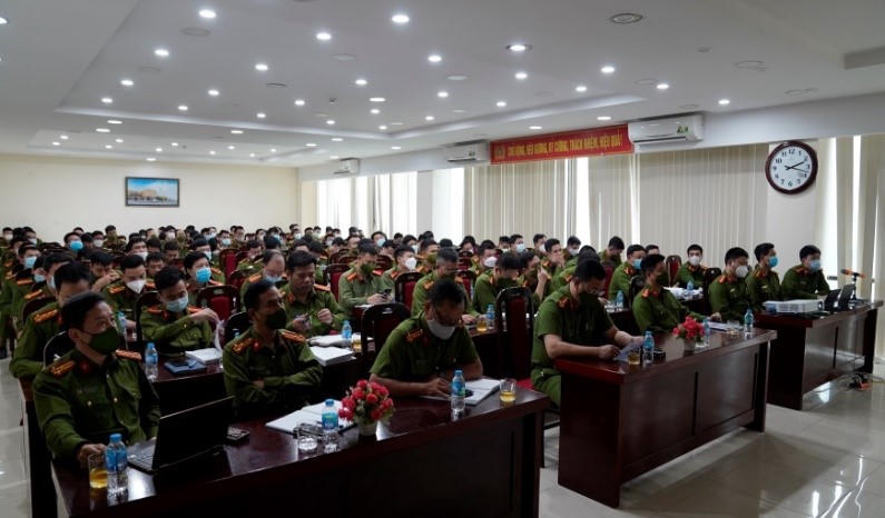 CATP Hà Nội tập huấn sử dụng dịch vụ công trực tuyến trong lĩnh vực PCCC
