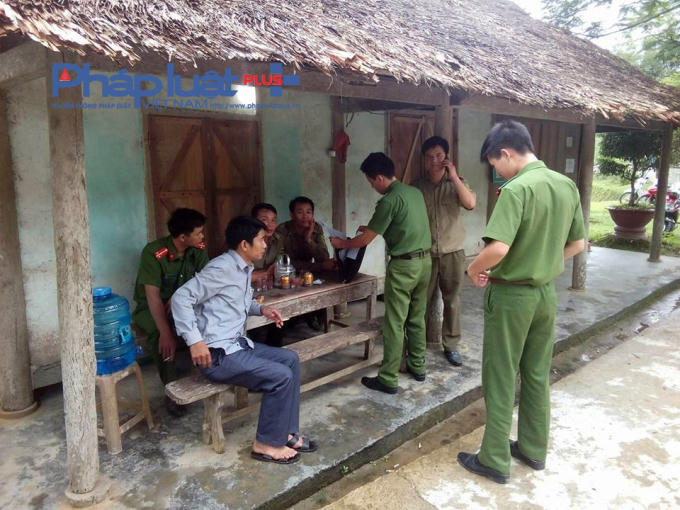 Hiện trường xảy ra vụ việc.