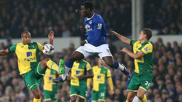Norwich - Everton sẽ trận cầu sớm nhất vòng 16 giải Ngoại hạng Anh 2015-2016