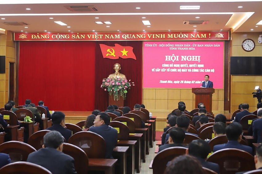 Quang cảnh hội nghị. Ảnh: Báo Thanh Hóa.