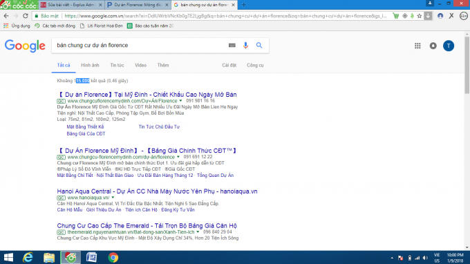 Không khó để tìm thông tin về việc giao bán dự án này.