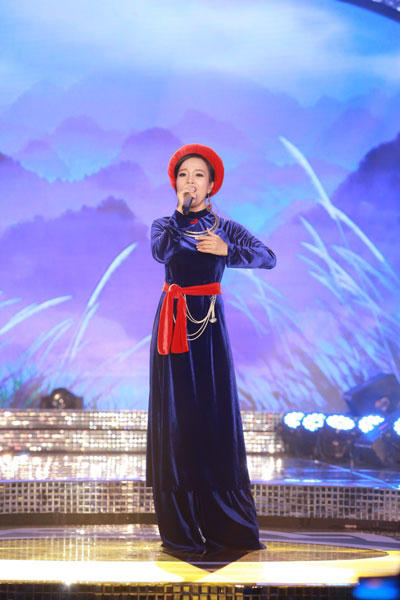 Thí sinh Sèn Hoàng Mỹ Lam.