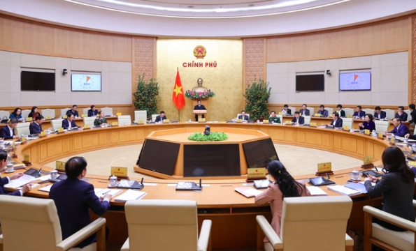 Thủ tướng Phạm Minh Chính chủ trì phiên họp Chính phủ thường kỳ tháng 1/2025.