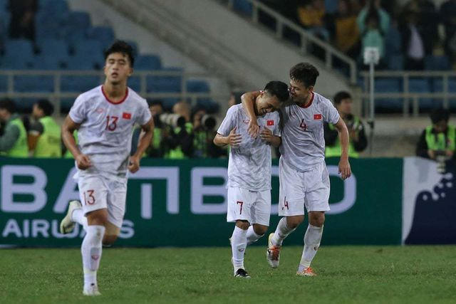 U23 Việt Nam đã có bàn thắng ở phút bù giờ cuối cùng.