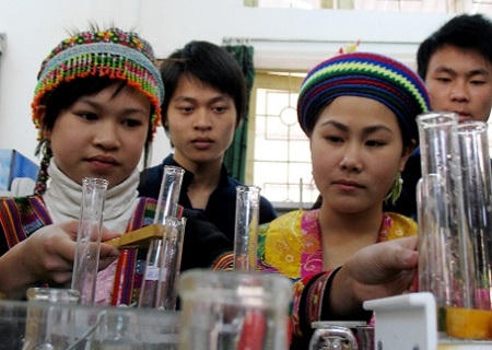 Mục tiêu học tập là học để trở thành người lao động có nghề. Ảnh minh họa.