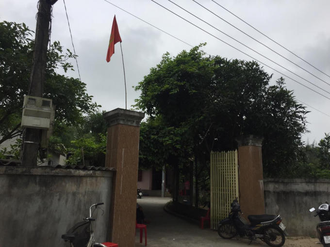 Ngôi nhà nơi xảy ra sự việc.