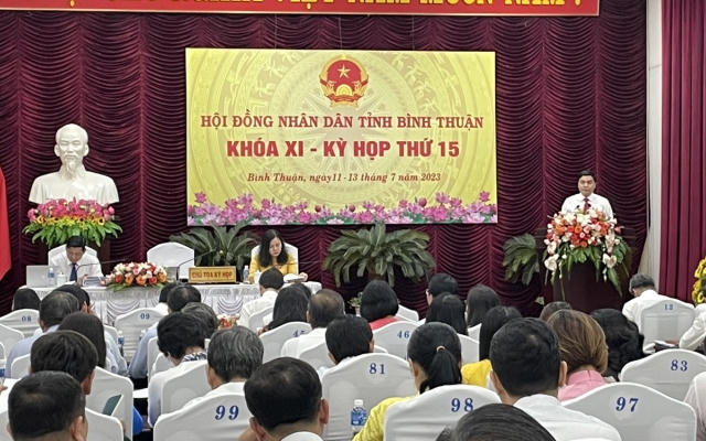 Bình Thuận: Khai mạc kỳ họp thứ 15 HĐND tỉnh khoá XI