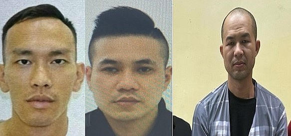 3 đối tượng Quang, Đạt, Sáng (từ trái sang).