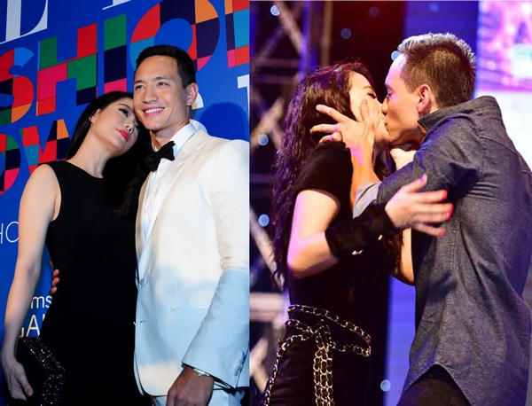 Cặp đôi luôn tình tứ và trao nhau nụ hôn nồng cháy ngay ở chốn đông người