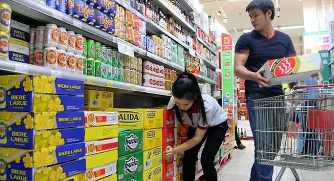 Một vài năm trở lại đây, thị trường bia ngoại dần khẳng định chỗ đứng của mình trên thị trường Việt Nam (ẢNH INTERNET)