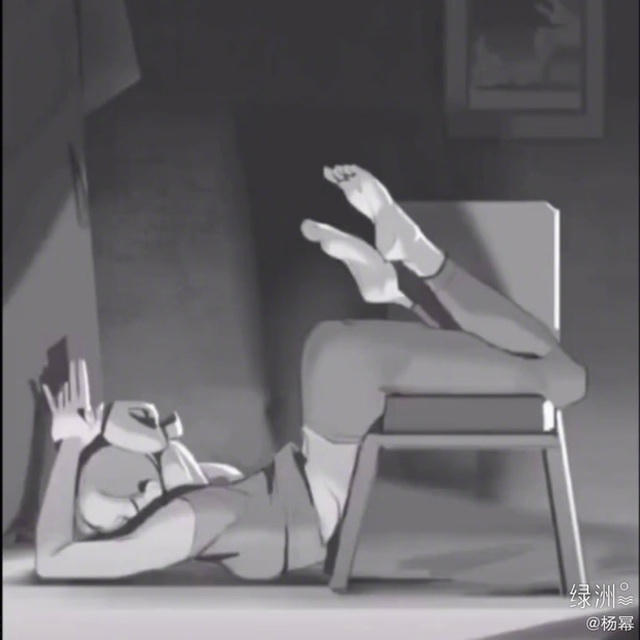 Đây chính là hình ảnh gốc thử thách mà Dương Mịch muốn các chị em tái hiện. 