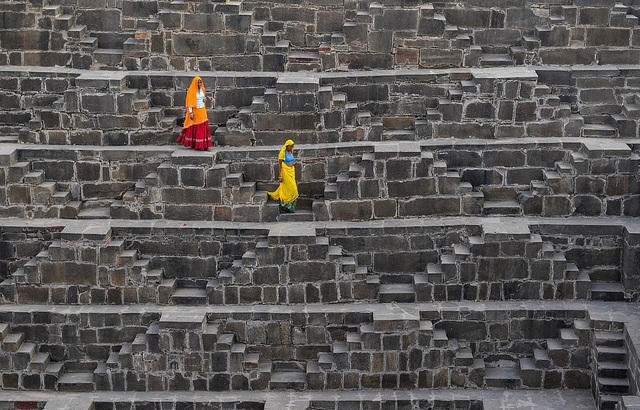 Tác giả Tor Olav Olsen chụp bức ảnh tại Jaipur, Ấn Độ.