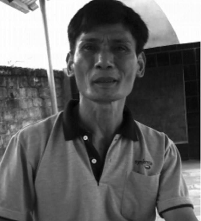 Ông Tiến kể lại câu chuyện.