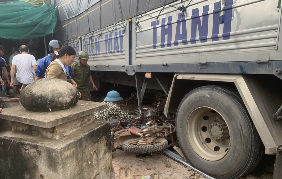Hiện trường vụ tai nạn