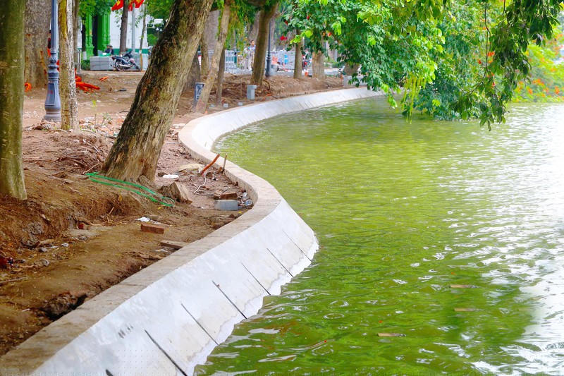 Những đường cong mềm mại được giữ nguyên thủy trong quá trình thi công 