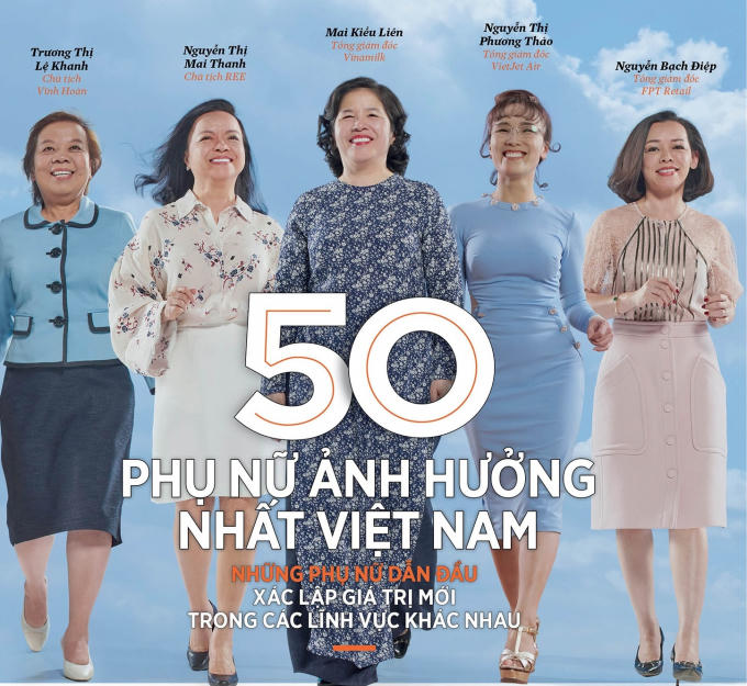 Forbes Việt Nam vinh danh Bà Mai Kiều Liên trong Top 50 Phụ nữ ảnh hưởng nhất Việt Nam 2019