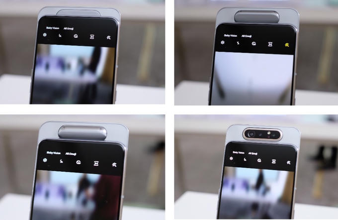 Th&ocirc;ng tin về Samsung Galaxy A80, smartphone thiết kế xoay lật độc đ&aacute;o
