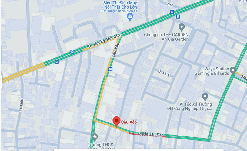Cấm ô tô lưu thông trên đường Cầu Xéo
