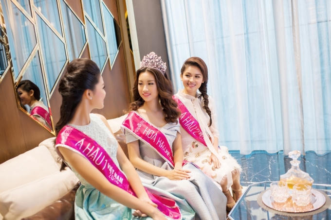 Top 3 HHVN 2016 ghé thăm căn hộ mẫu River City.