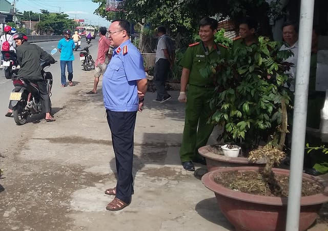 Hiện trường xảy ra vụ việc. (Ảnh: báo Công an nhân dân)