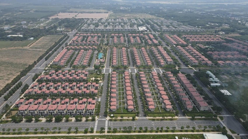 Một góc của dự án. Ảnh: VNE