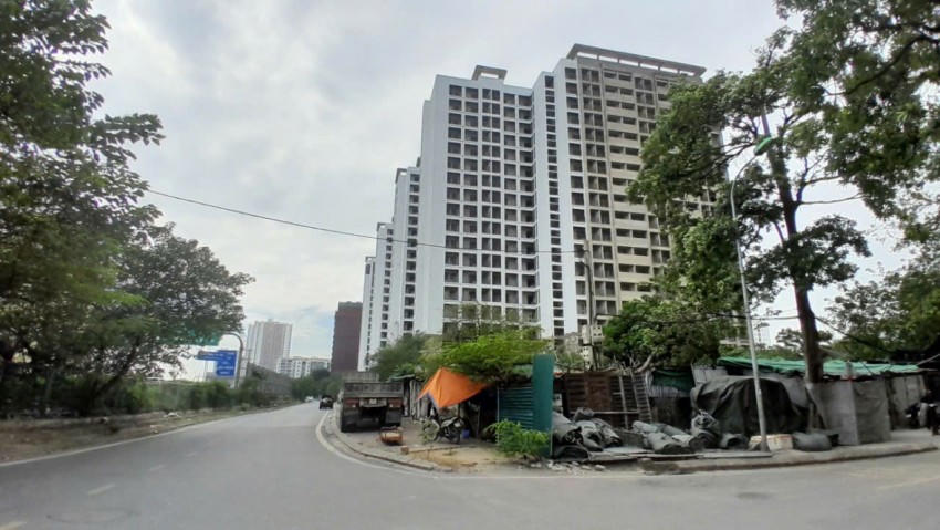 Do bỏ hoang nhiều năm, mới đây, những khối nhà ở dành cho sinh viên Pháp Vân - Tứ Hiệp đã được chuyển thành khu nhà ở xã hội.