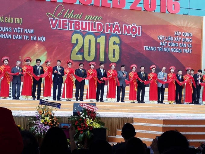 Khai mạc Triển lãm Quốc tế Vietbuild Hà Nội 2016.