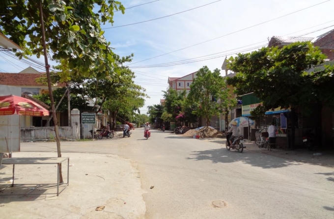 Hiện trường nơi xảy ra cuộc hỗn chiến.
