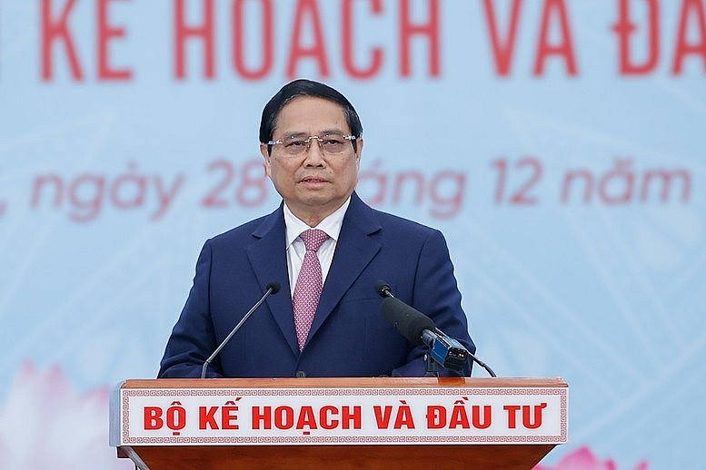Thủ tướng phát biểu chỉ đạo và định hướng cho ngành KHĐT và Thống kê.