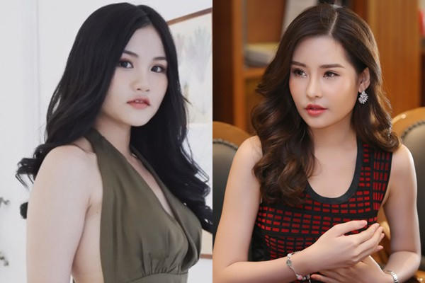 Top 9 Miss Teen 2017 Ngọc Hân có nhiều nét giống với Hoa hậu Đại Dương Ngân Anh.