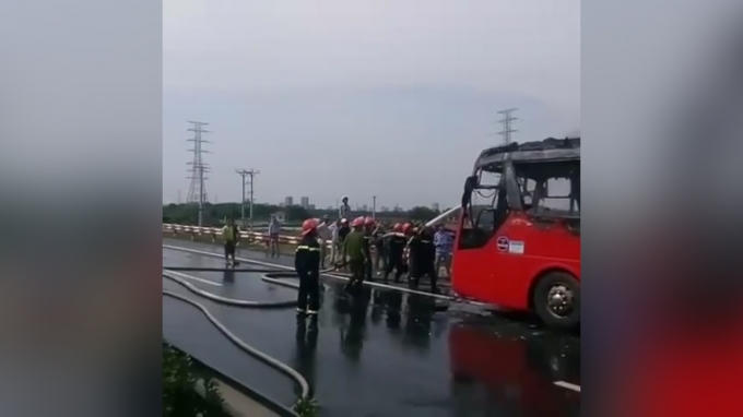 Lực lượng chức năng nhanh chóng có mặt tại hiện trường.