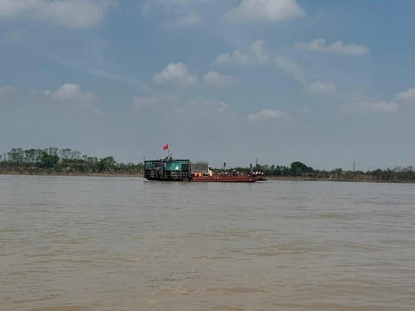 Phương tiện vi phạm được phát hiện. (Ảnh Chu Dũng)