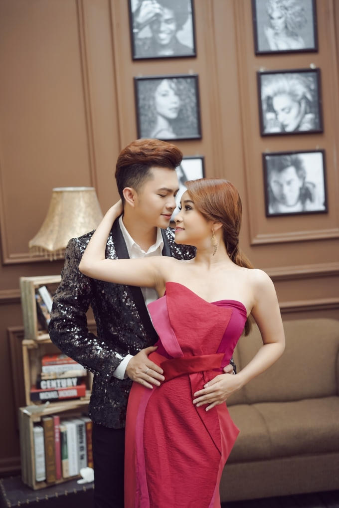 Nữ ca sĩ Sơn Ca và Nam ca sĩ Nam Cường