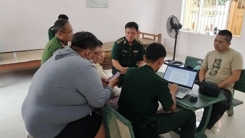 Công dân Trung Quốc nhập cảnh trái phép ngày 17/11