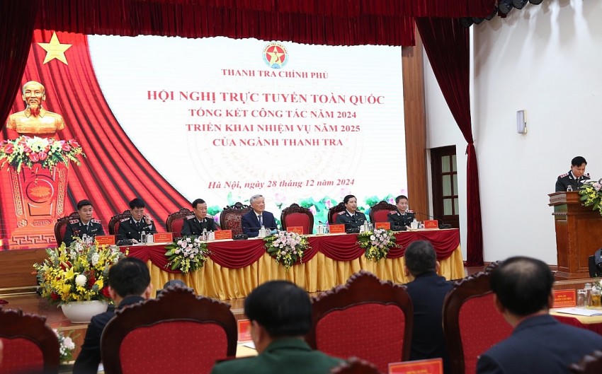 Phó Thủ tướng Thường trực Chính phủ Nguyễn Hòa Bình tham dự và sẽ phát biểu tại hội nghị tổng kết ngành thanh tra